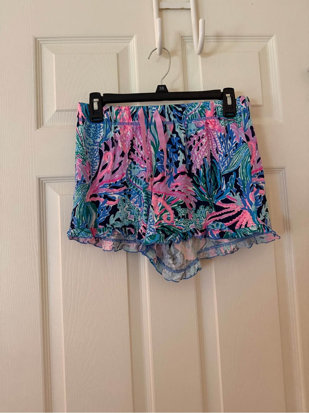 Lilly Pulitzer Ruffle Hem Pajama Shorts